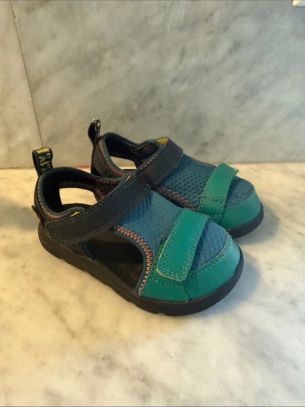 Teva Kids Teal and Navy Water Shoes
